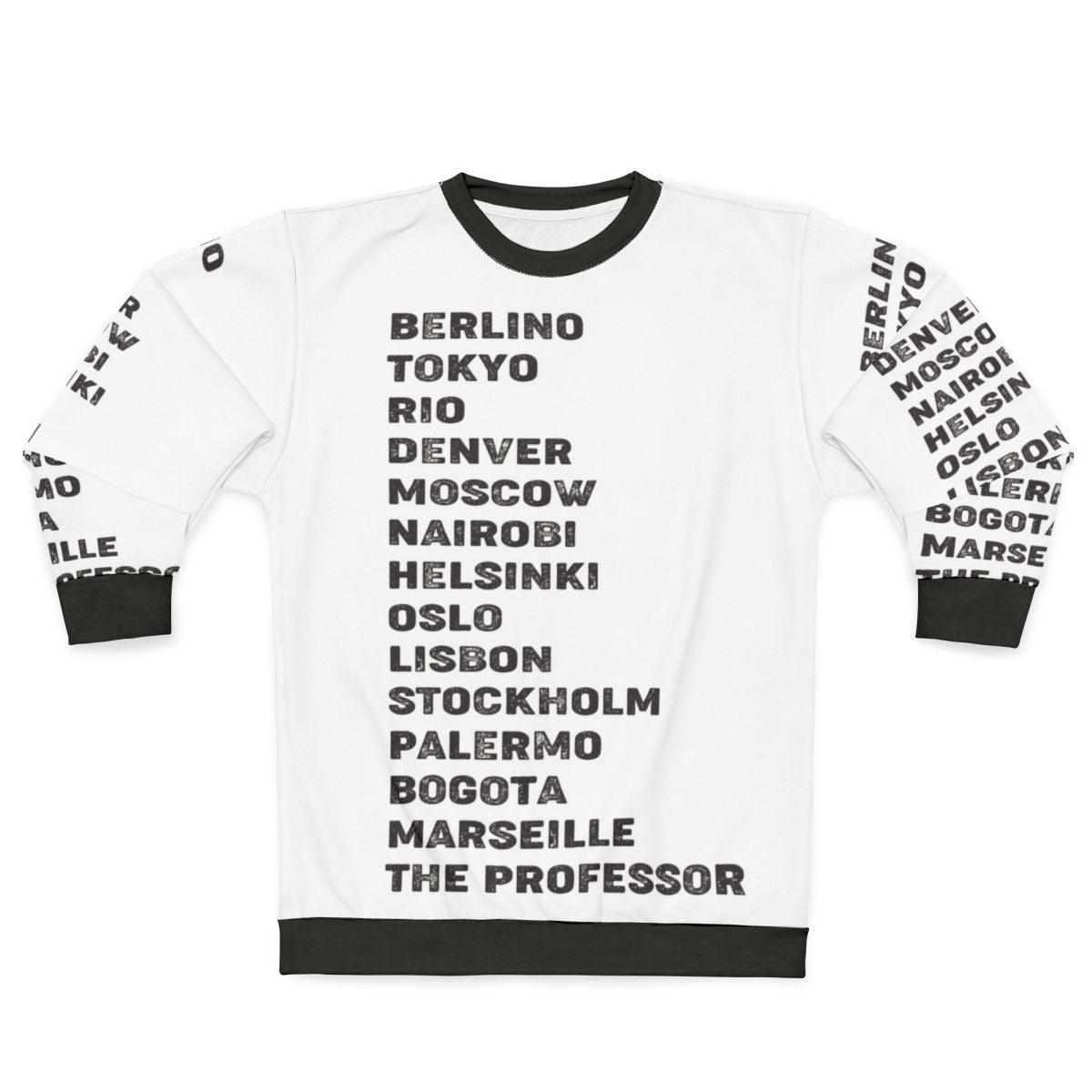 Money Heist Characters Sweatshirt