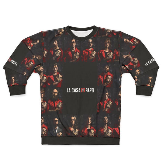 Money Heist Fanart Sweatshirt - Bella Ciao Heist Themed Clothing