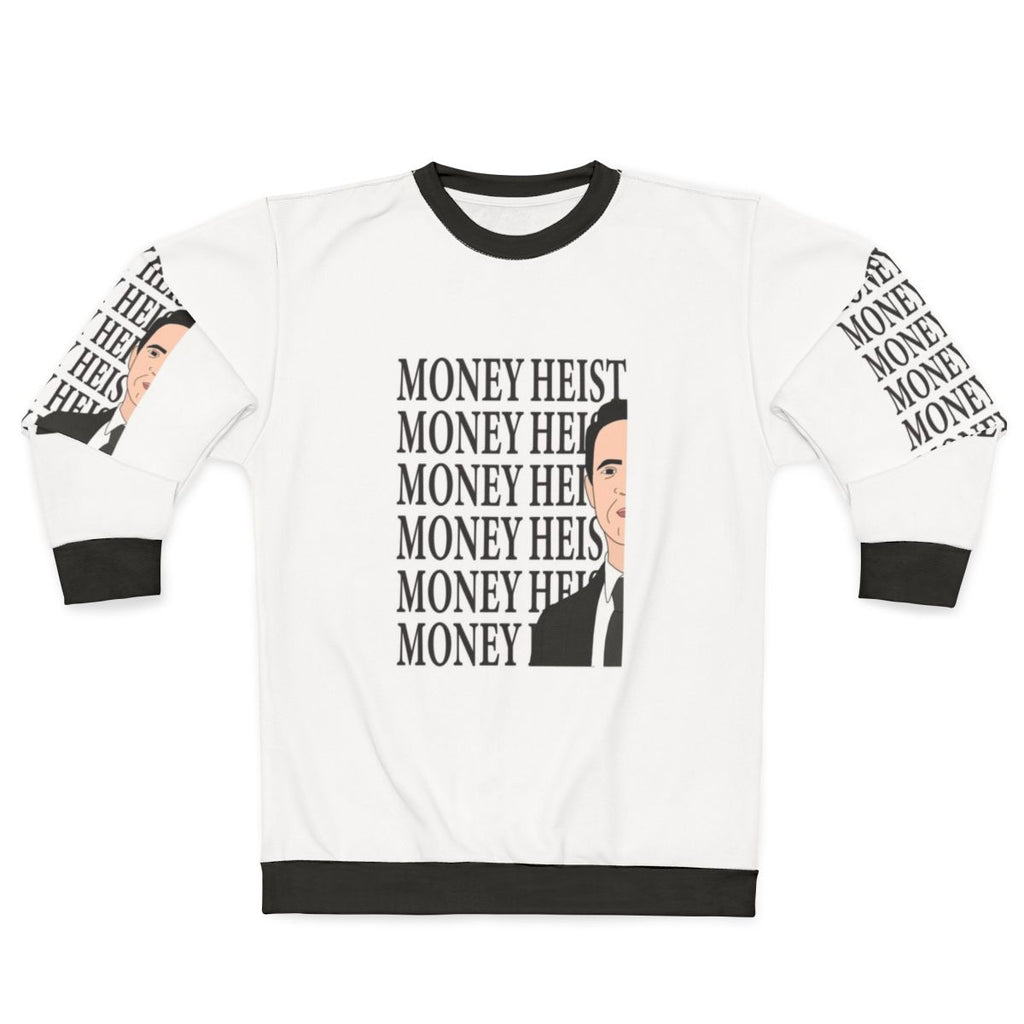 Berlin Typography Money Heist Netflix Series Sweatshirt