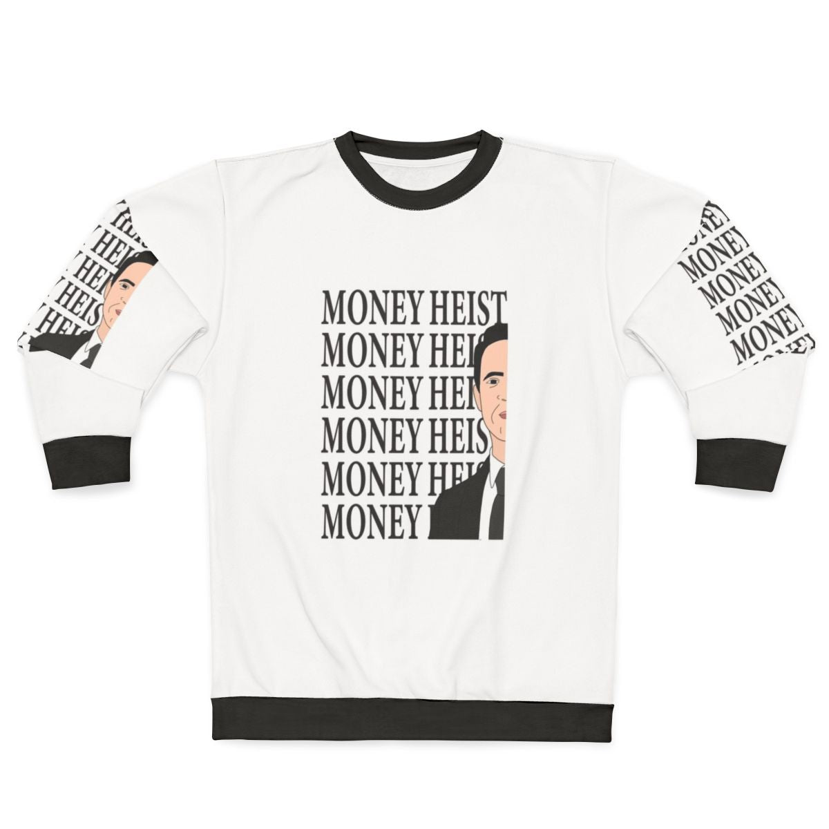 Berlin Typography Money Heist Netflix Series Sweatshirt