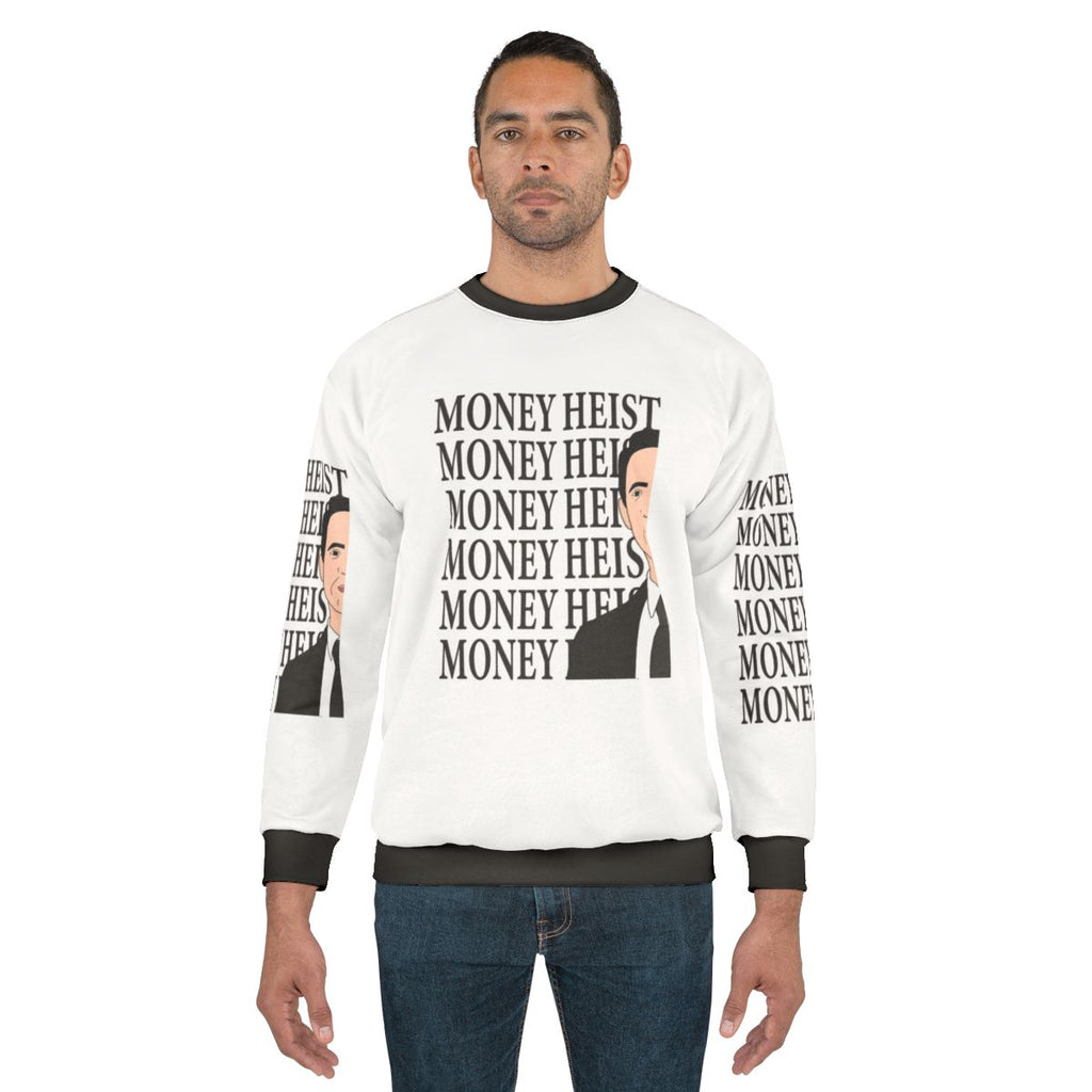 Berlin Typography Money Heist Netflix Series Sweatshirt