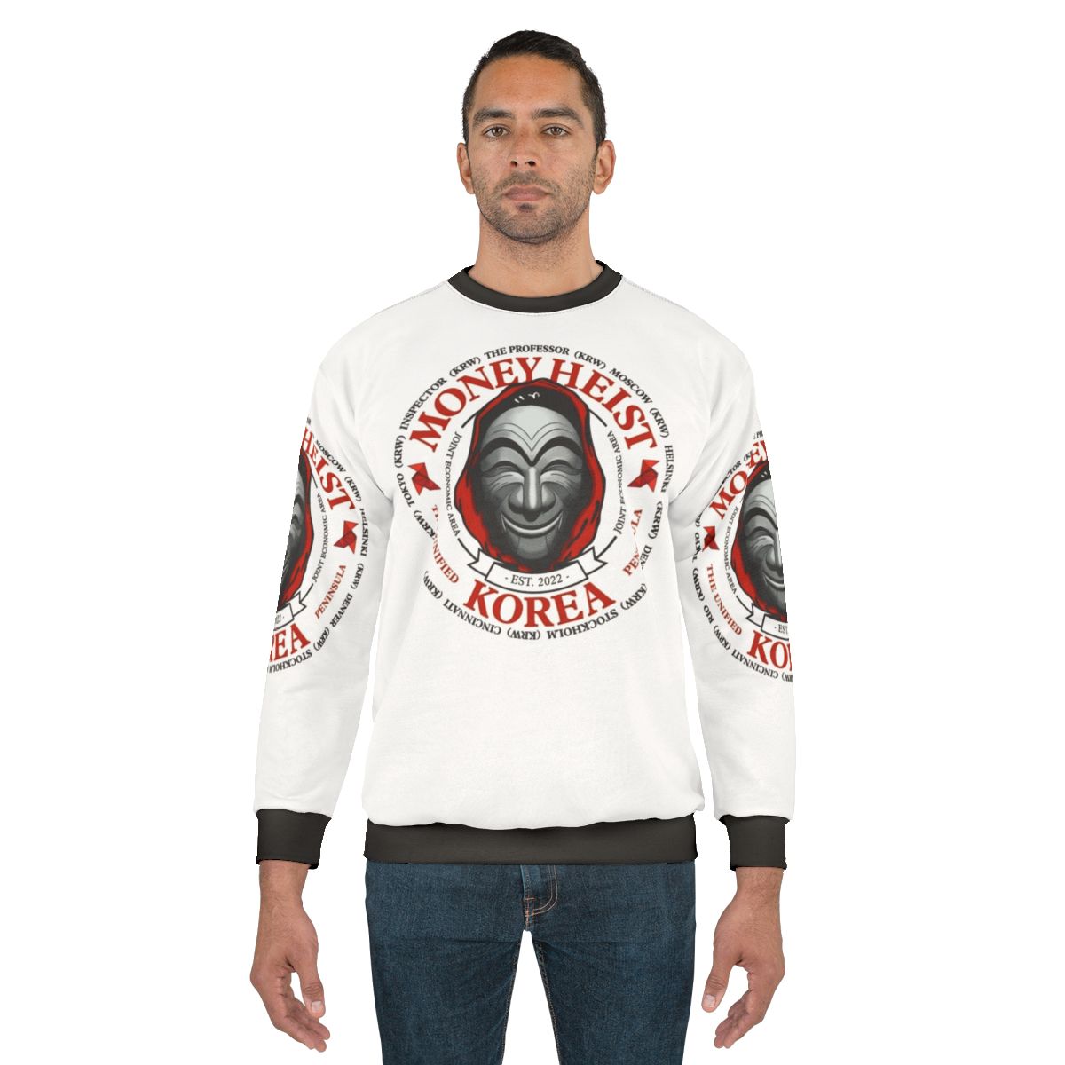 Money Heist Korea Joint Economic Area Sweatshirt