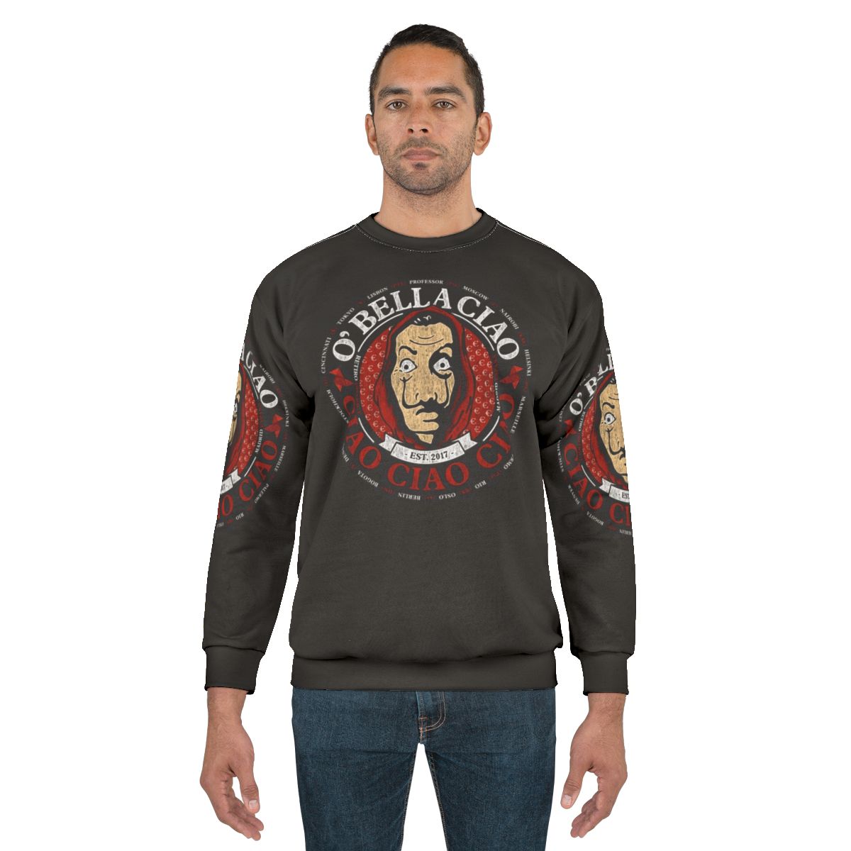 Money Heist Korea Sweatshirt featuring the iconic Bella Ciao song