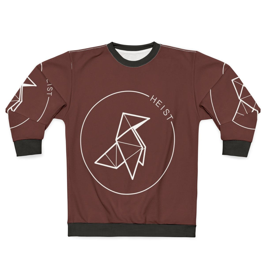 Money Heist Origami Crane Red Sweatshirt
