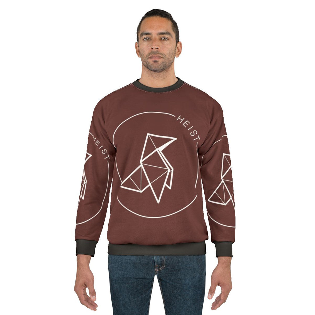 Money Heist Origami Crane Red Sweatshirt