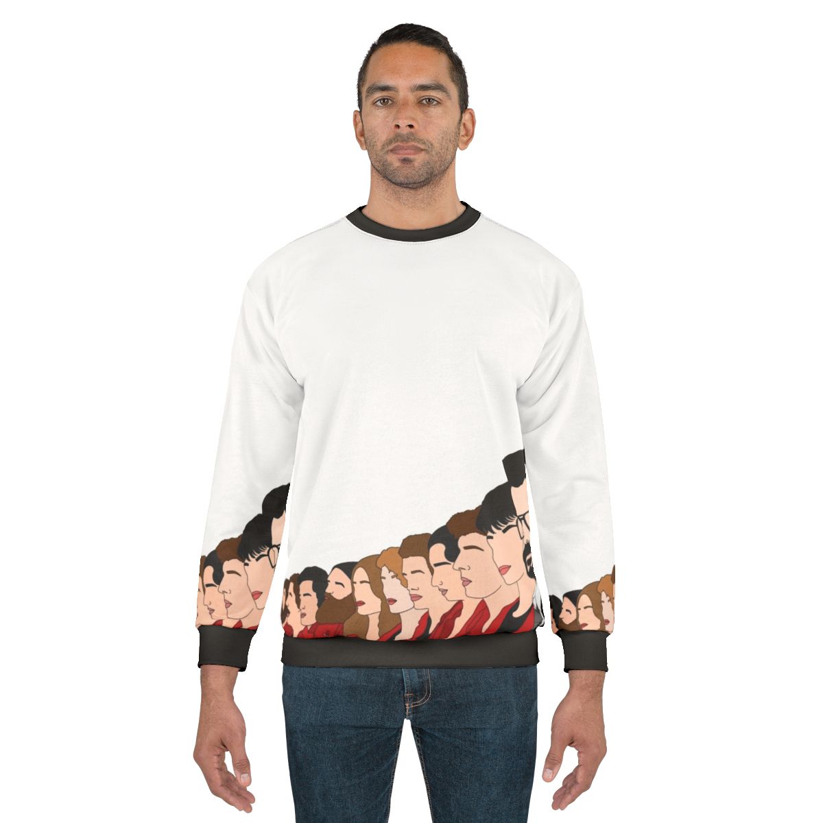 Money Heist Professor And The Cast Sweatshirt 2 - Netflix Series Merchandise