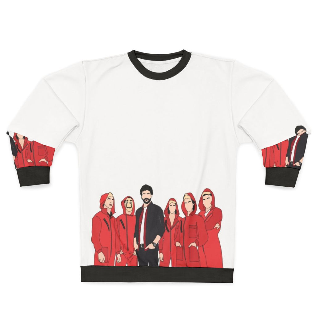 Money Heist Professor & Cast Sweatshirt