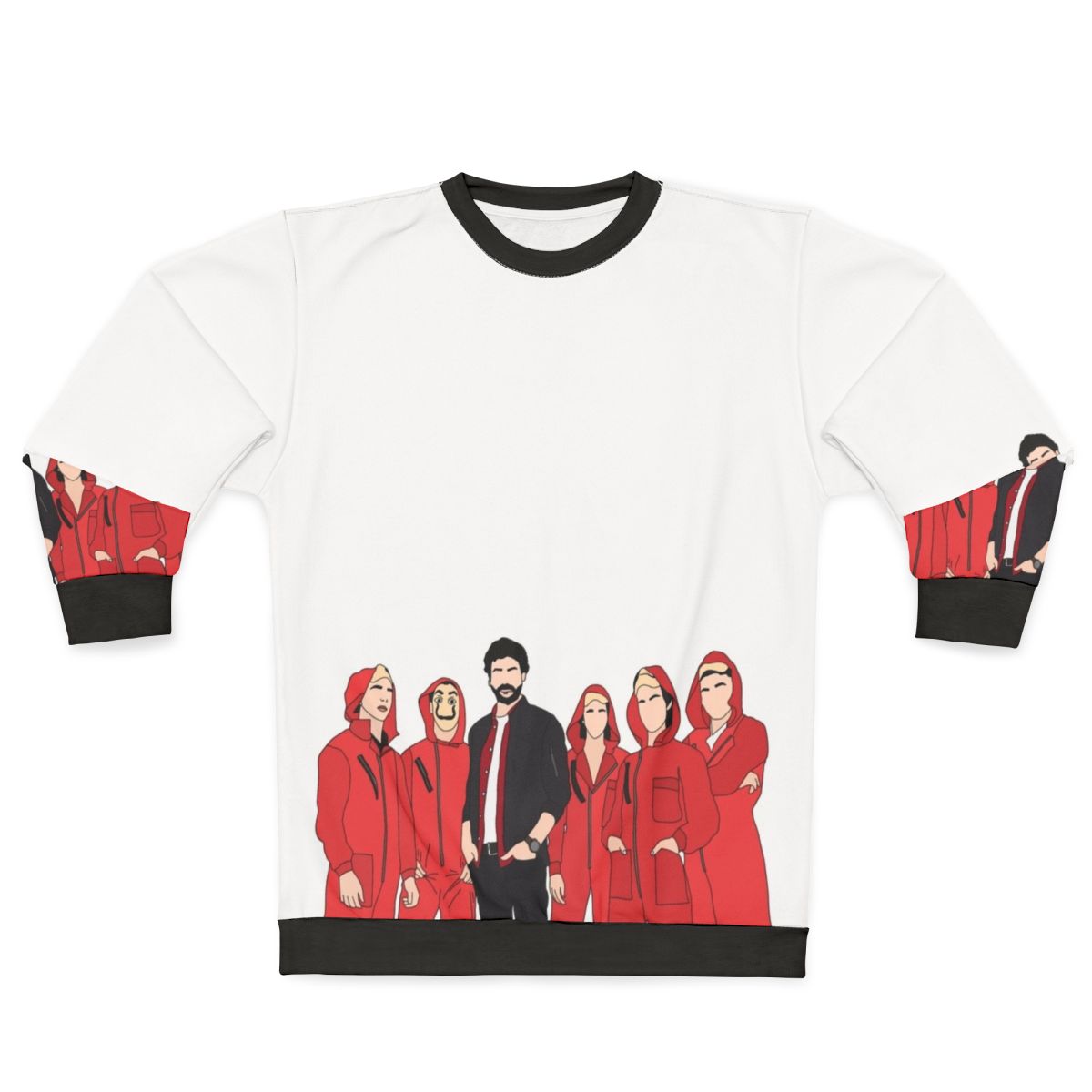 Money Heist Professor & Cast Sweatshirt