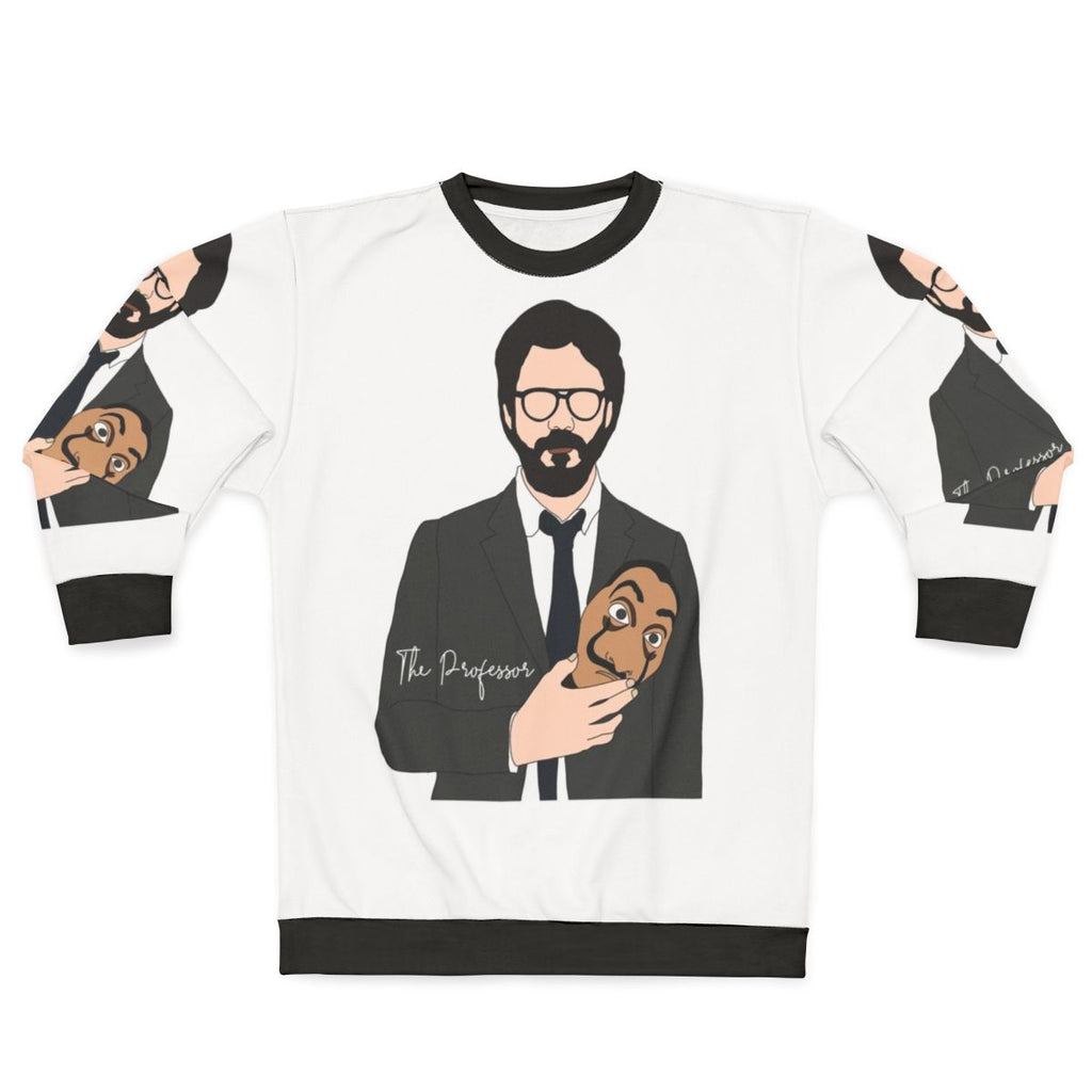 Money Heist Professor and The Mask Unisex Sweatshirt