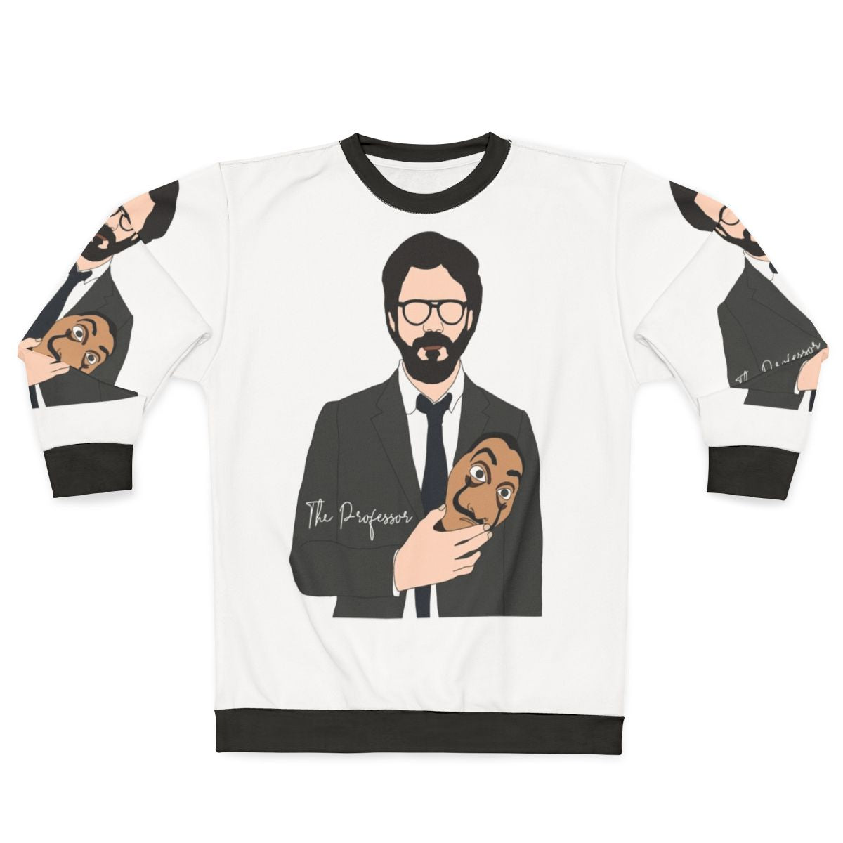 Money Heist Professor and The Mask Unisex Sweatshirt