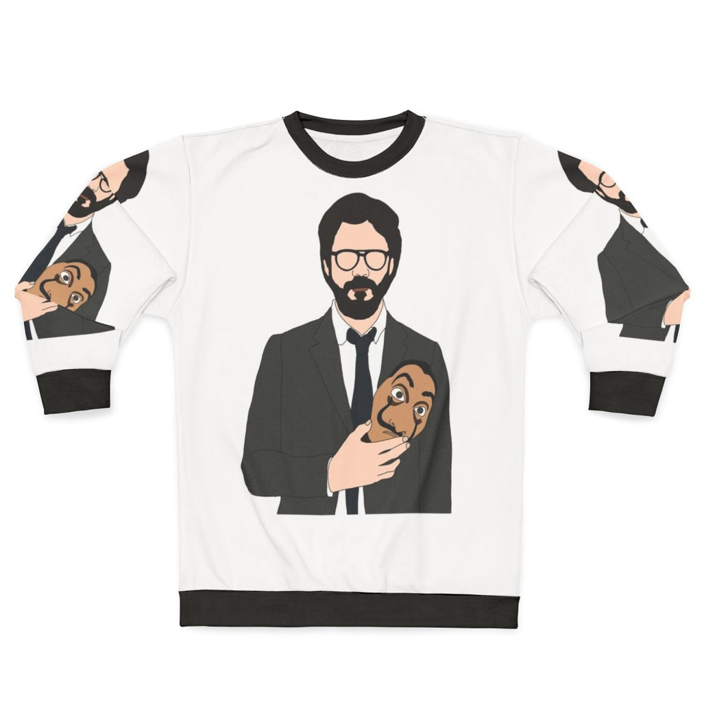 Money Heist Professor And The Mask Sweatshirt