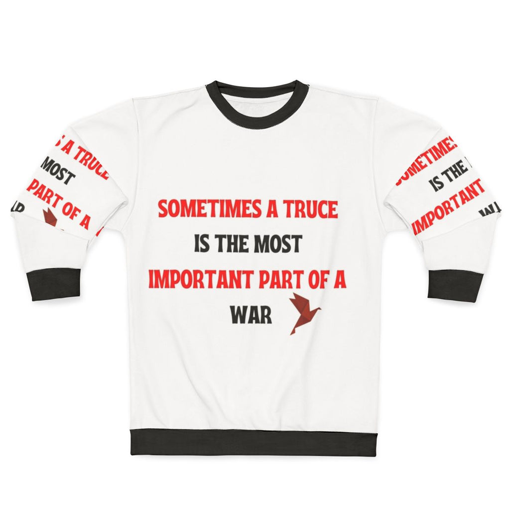 Money Heist Quotes Sweatshirt featuring iconic TV show designs