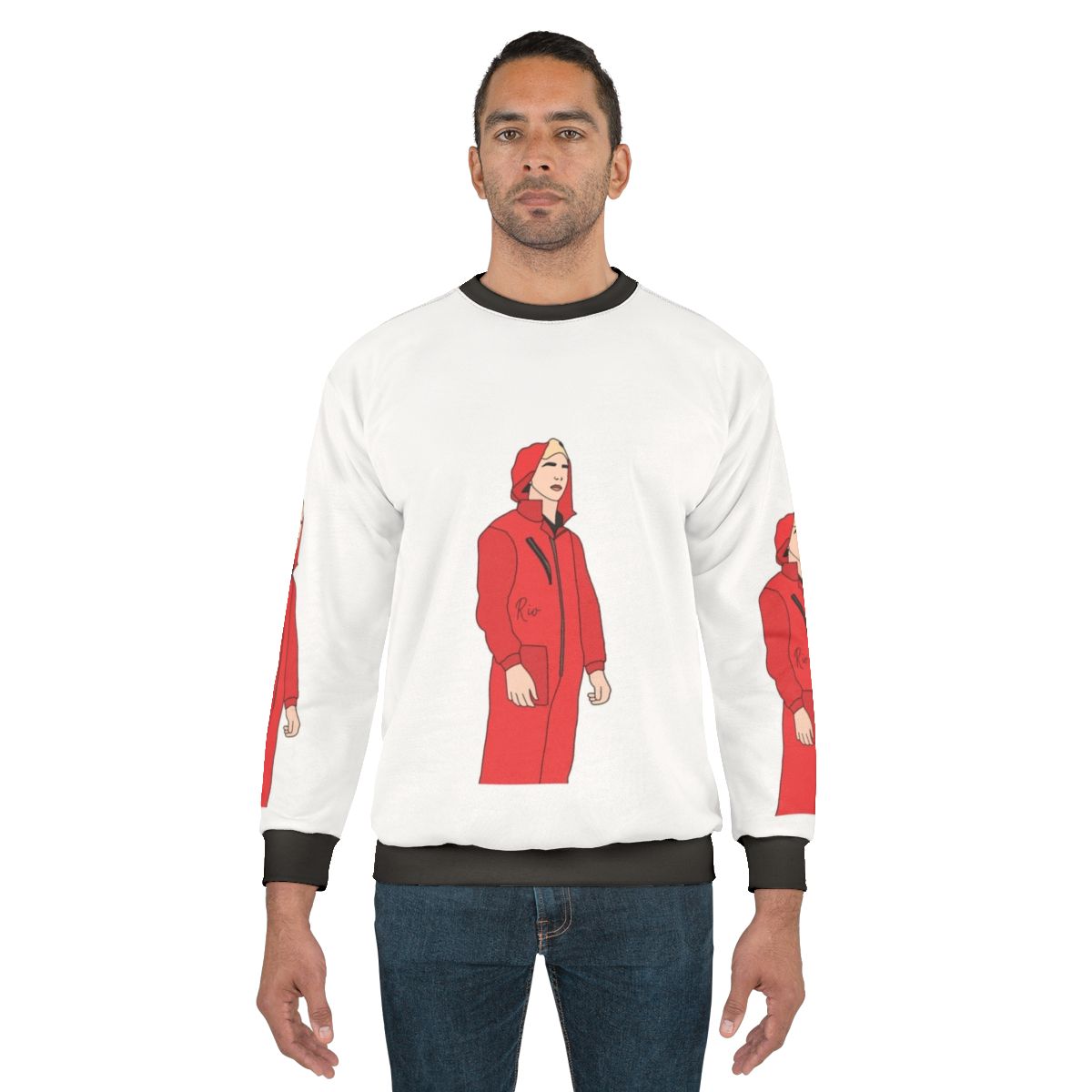 Money Heist Rio Sweatshirt with Professor and Heist Crew