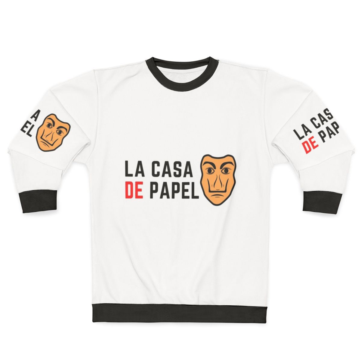 Money Heist Sweatshirt with La Casa De Papel TV Show Logo