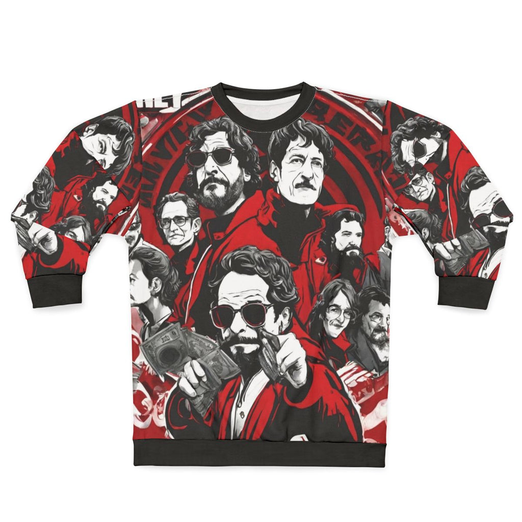 Money Heist Team Artwork Sweatshirt