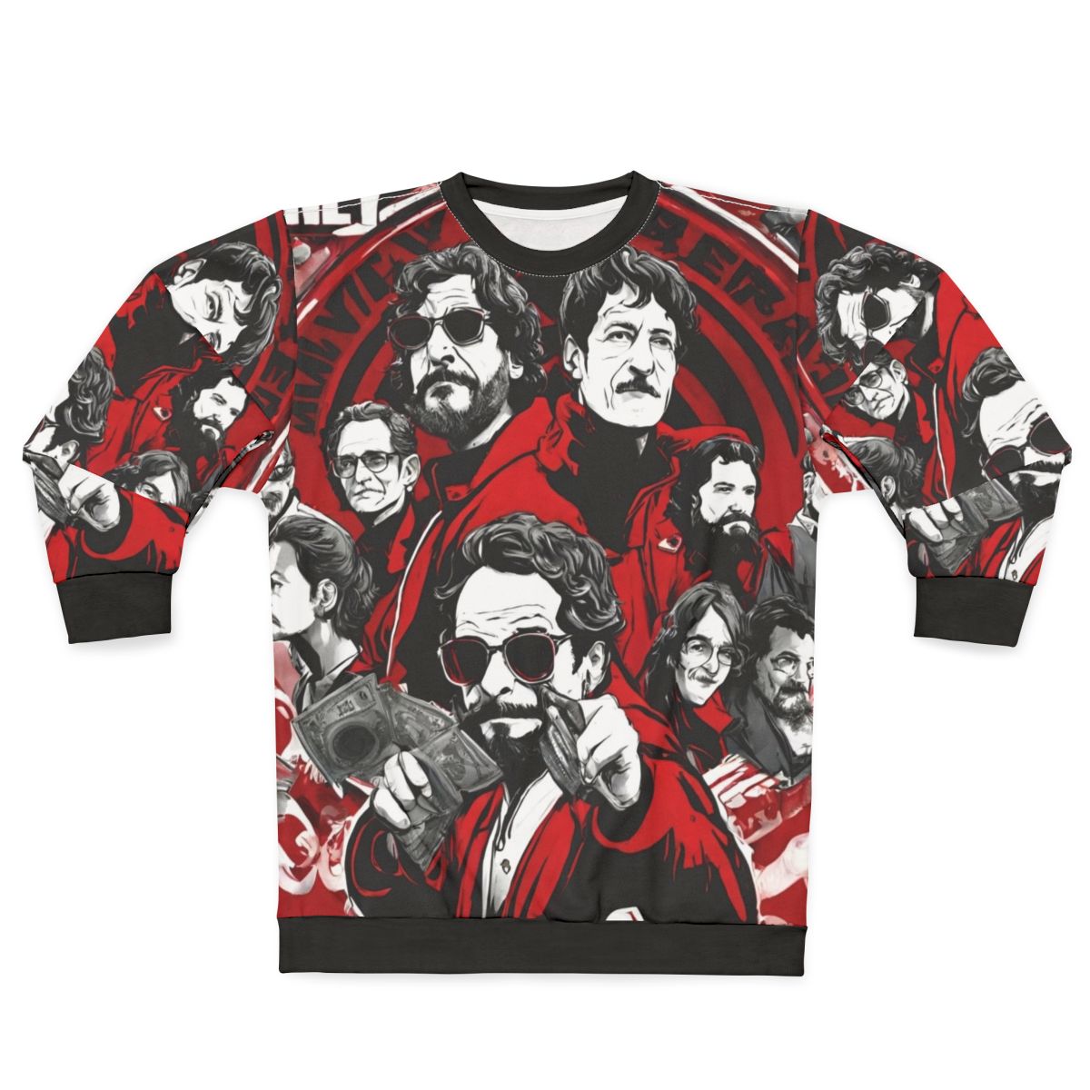 Money Heist Team Artwork Sweatshirt