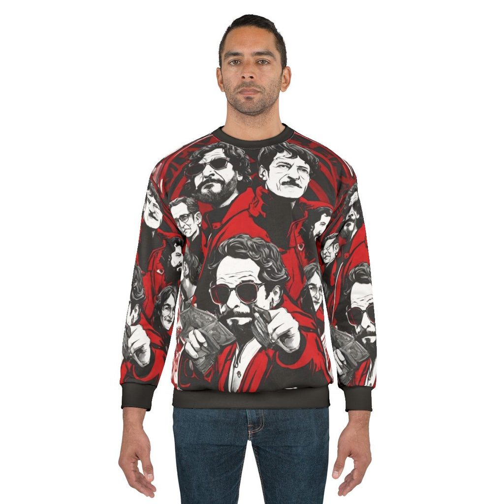 Money Heist Team Artwork Sweatshirt