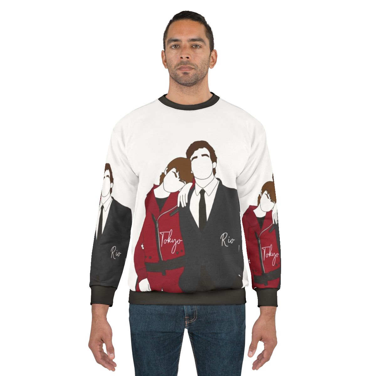 Money Heist Tokyo and Rio Sweatshirt