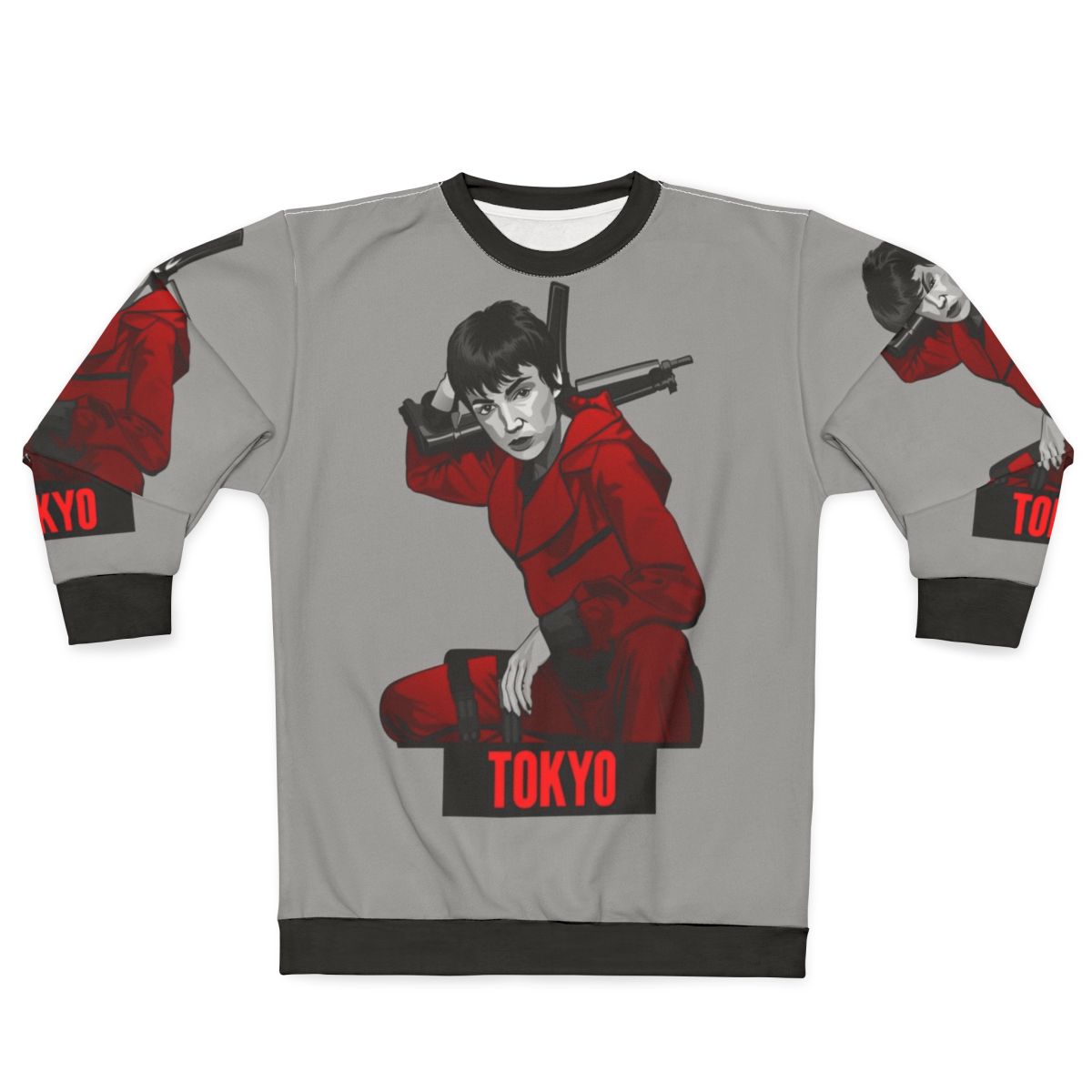 Money Heist Tokyo Sweatshirt 6 - Official Netflix Merchandise