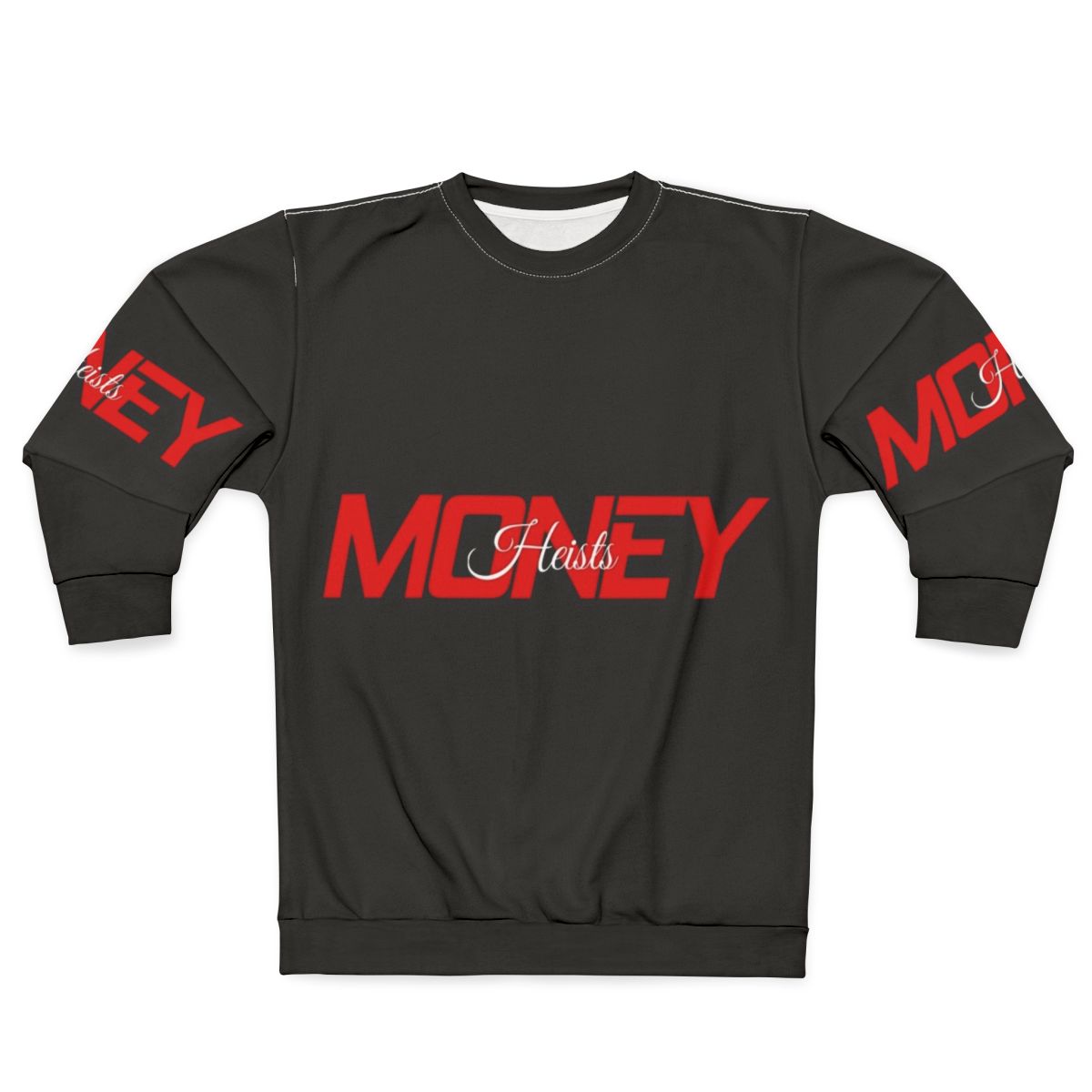 "Netflix Money Heist La Casa de Papel Typography Sweatshirt"
