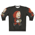 Vintage Cartoon Style Money Heist Sweatshirt