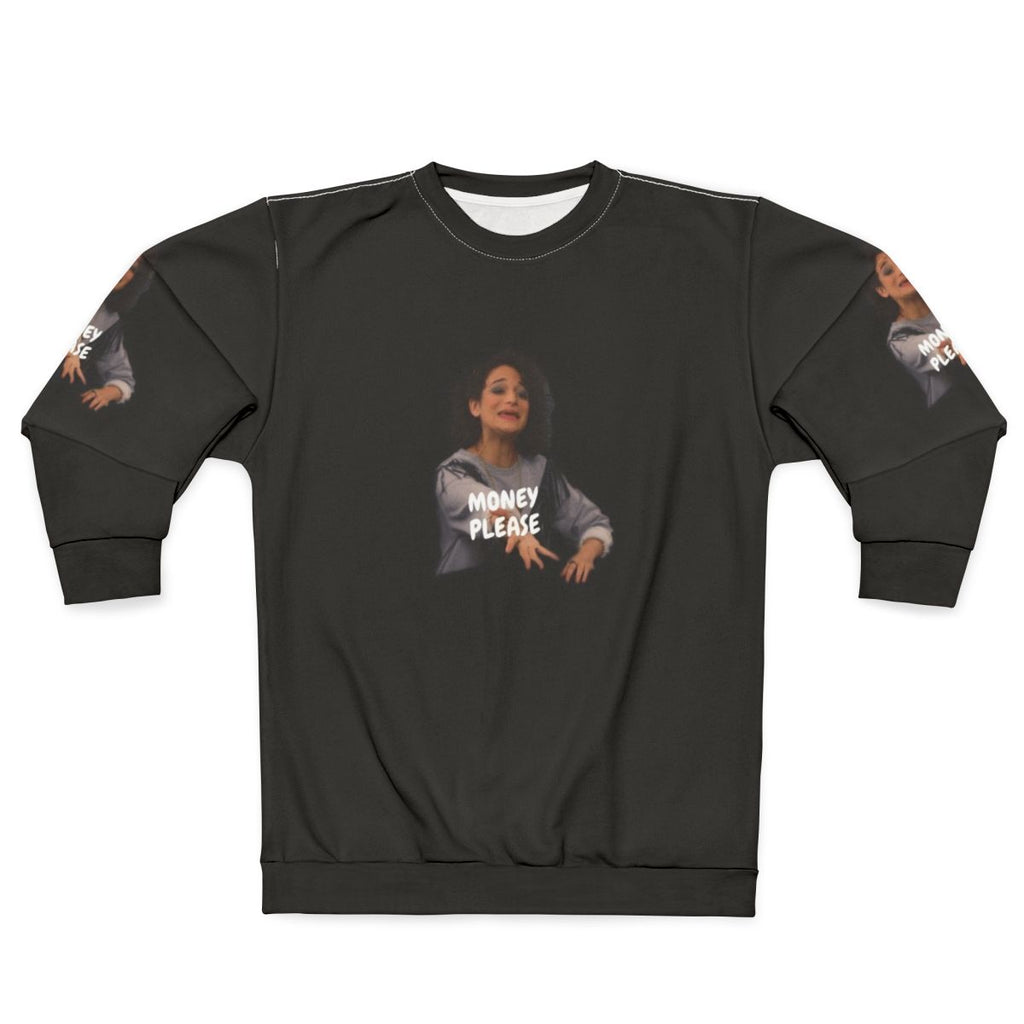 "Money Please" Funny Parks and Rec Sweatshirt