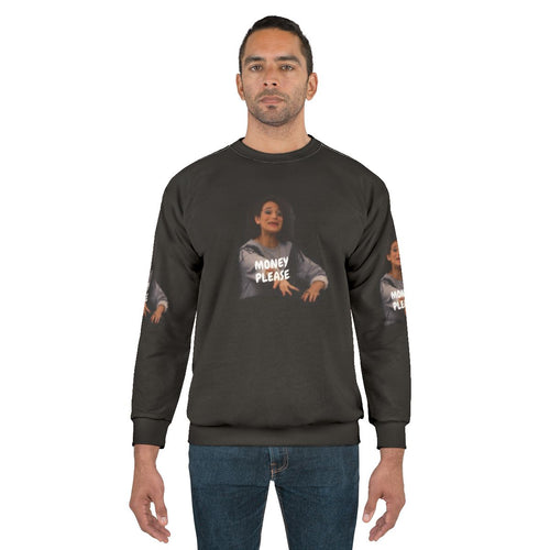 "Money Please" Funny Parks and Rec Sweatshirt