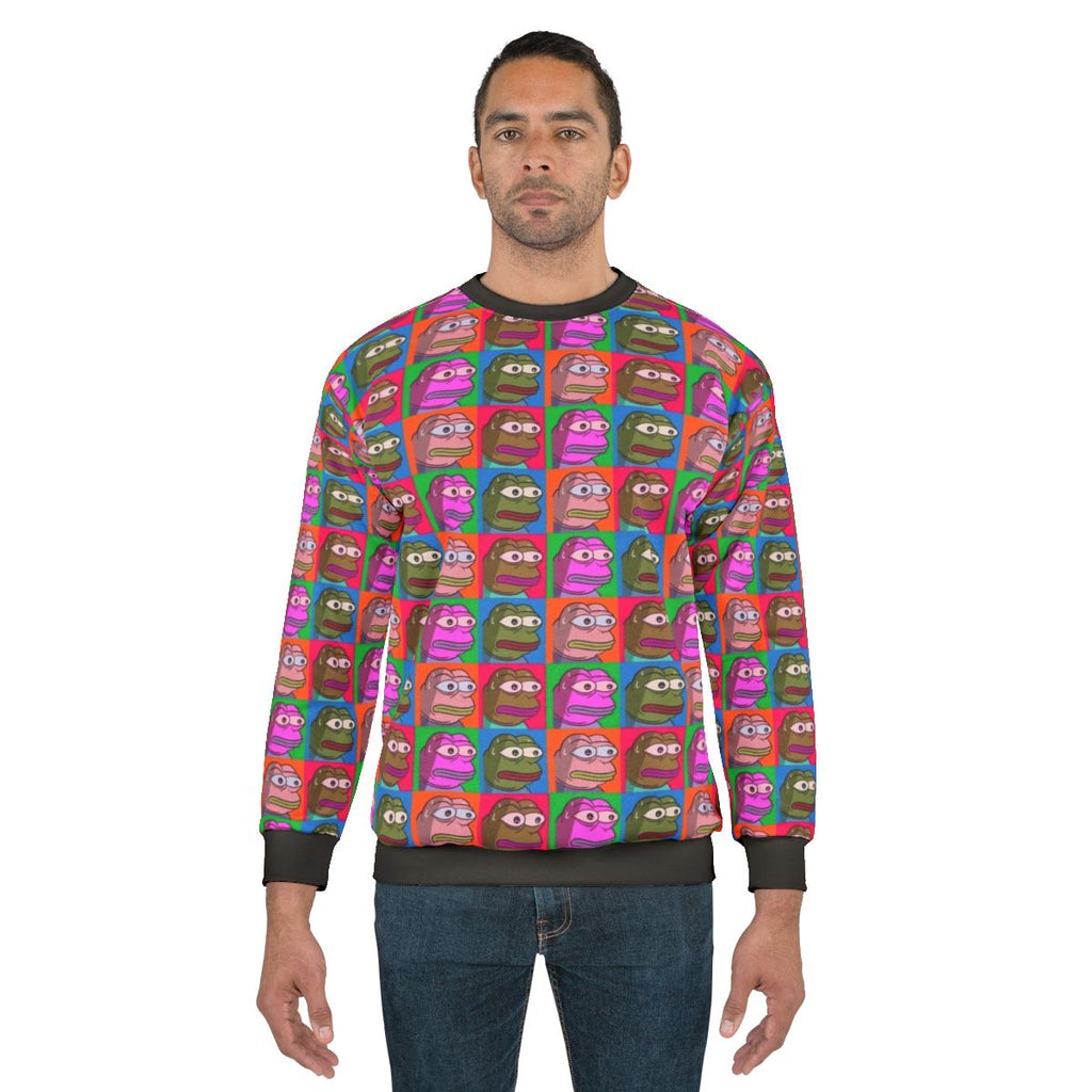 Monkas Warhol Twitch Emote Sweatshirt