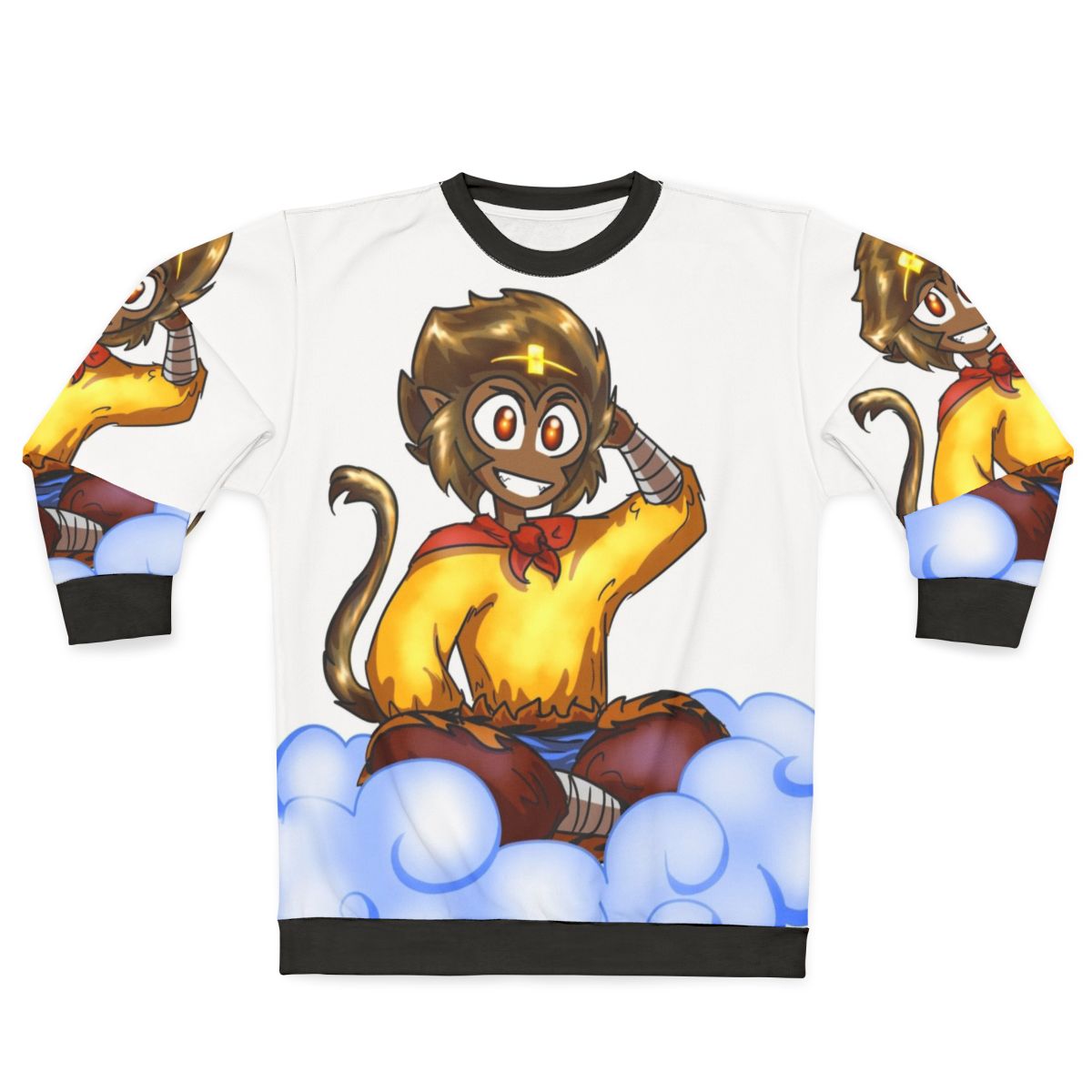 Monkey King Sweatshirt featuring the legendary Sun Wukong