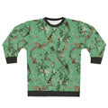 Monkey World Green Floral Sweatshirt