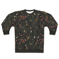 Vintage monkey botanical print sweatshirt