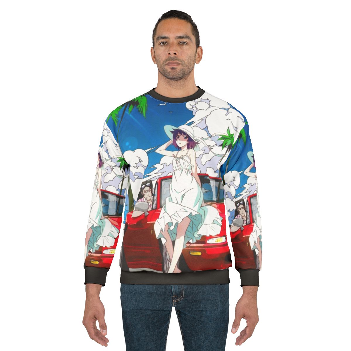 Monogatari Series Fast Love Anime Sweatshirt