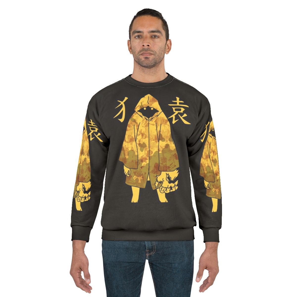 Monogatari Series Suruga Monkey Stained Sweatshirt