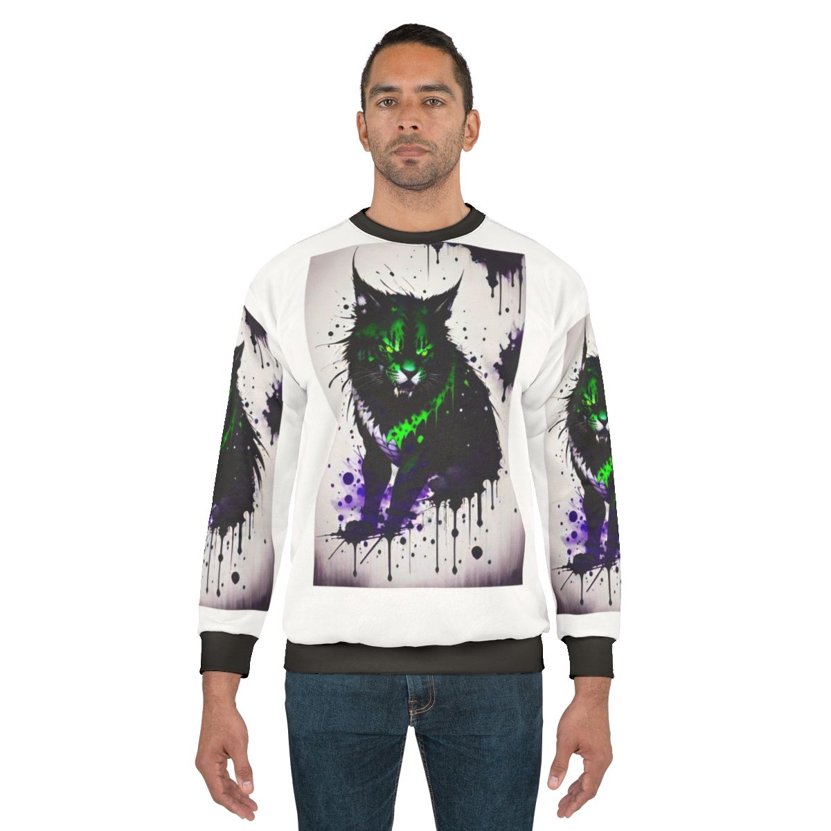 Mythical Monster Cat Sweatshirt