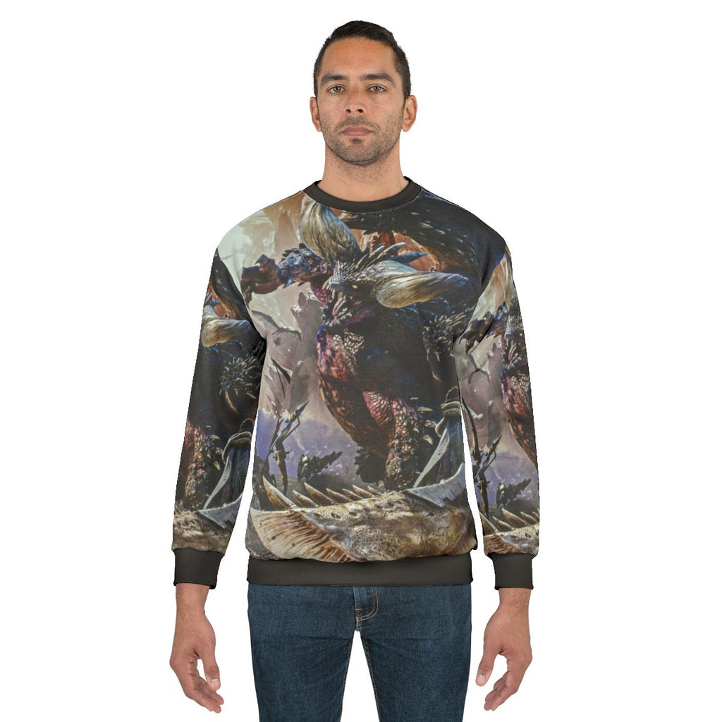 Monster Hunter World Sweatshirt with Focus Keyword