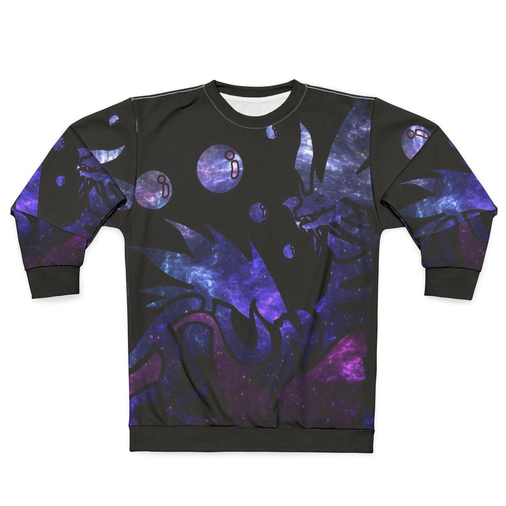 Monster Hunter World Mizutsune Galaxy Design Sweatshirt
