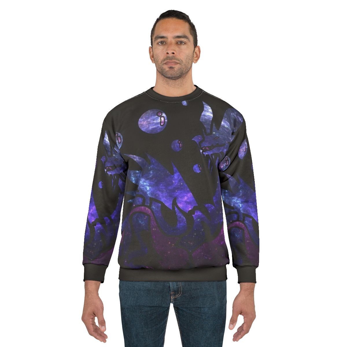 Monster Hunter World Mizutsune Galaxy Design Sweatshirt