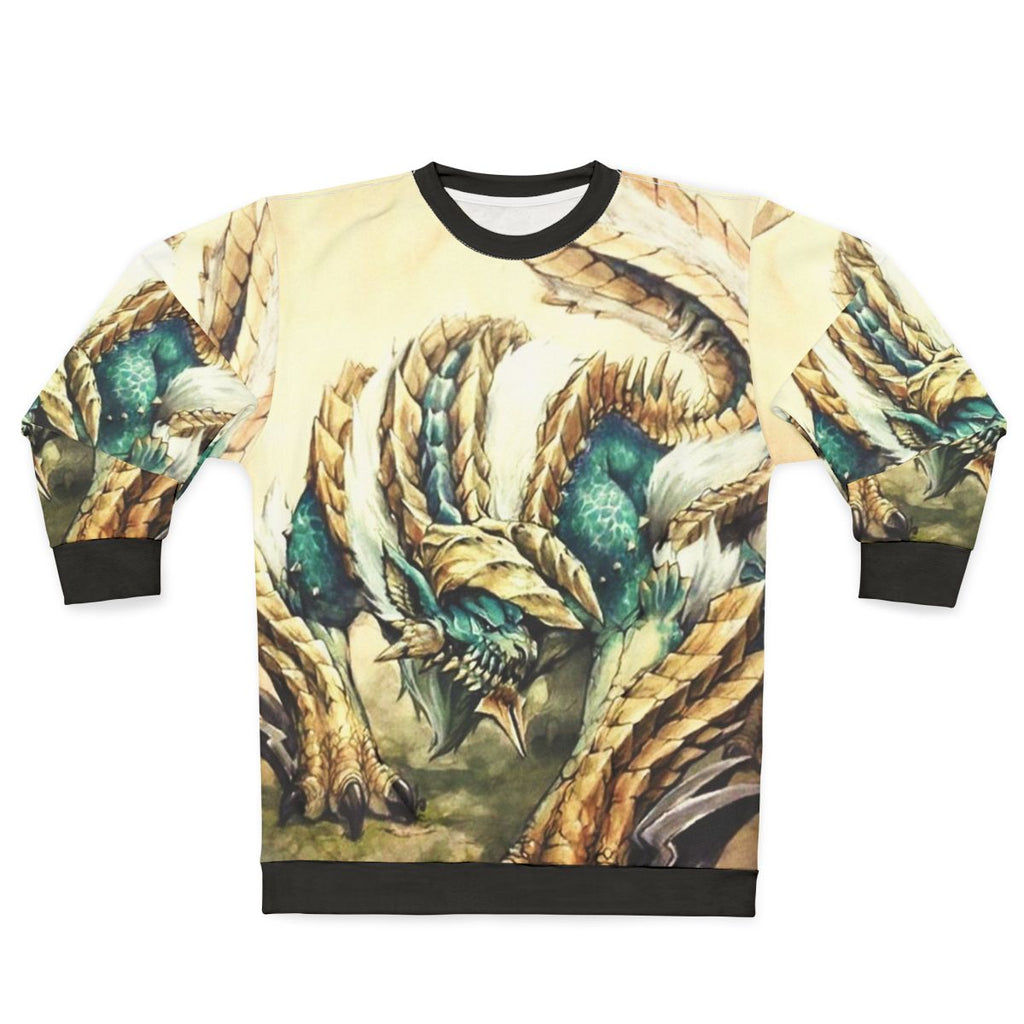 Monster Hunter Zinogre Roaring Thunder Sweatshirt