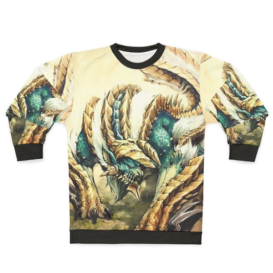 Monster Hunter Zinogre Roaring Thunder Sweatshirt