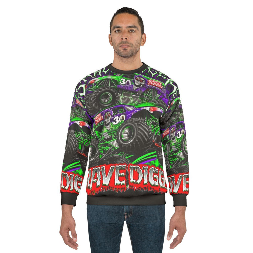 Monster Jam Grave Digger Monster Sweatshirt
