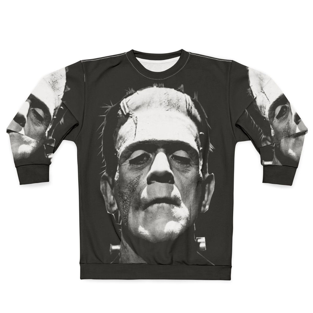 Classic Monster Sweatshirt - Frankenstein Horror Movie Inspired Clothing