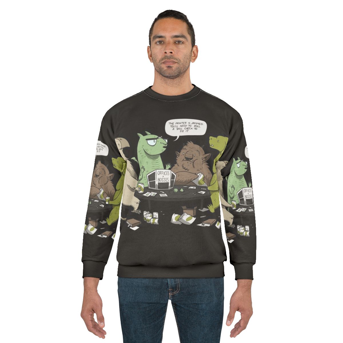 Monsters Love RPGs Fantasy Gaming Sweatshirt