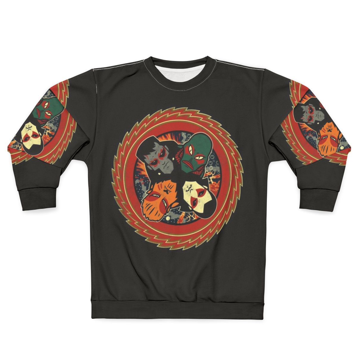 Monsters of Rock Vol III Horror Movie Band Sweatshirt