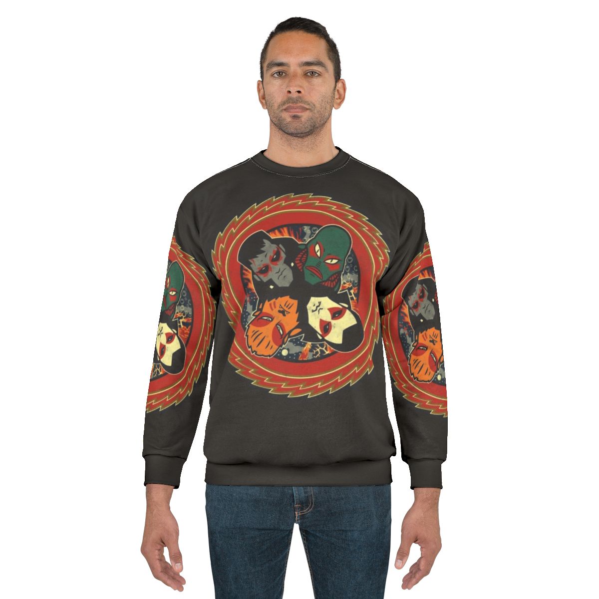 Monsters of Rock Vol III Horror Movie Band Sweatshirt
