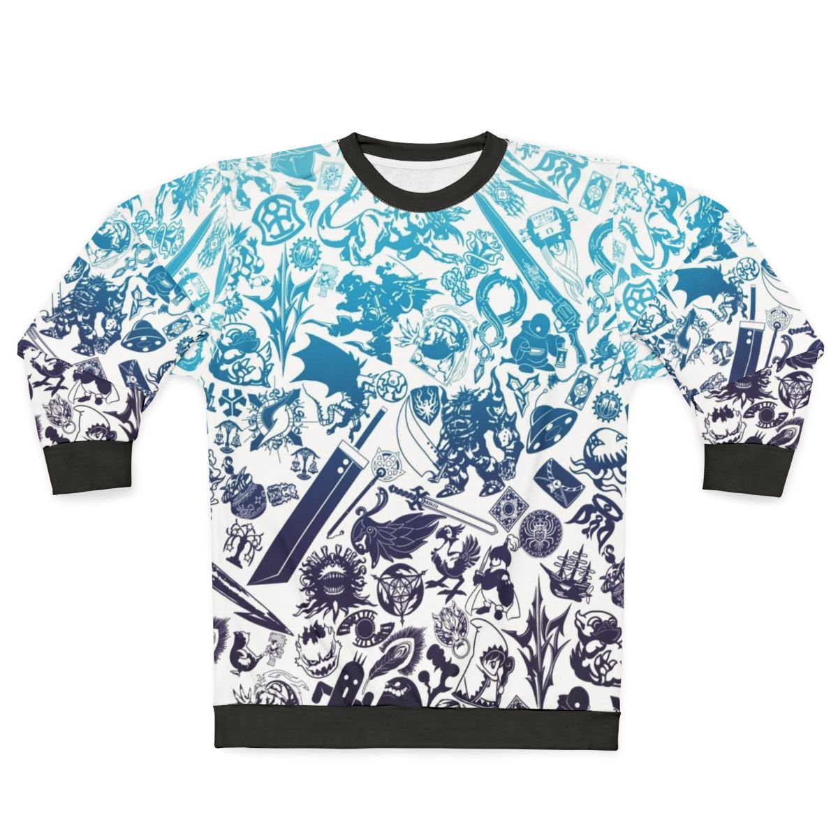 Moogle Verse Final Fantasy Blue Sweatshirt
