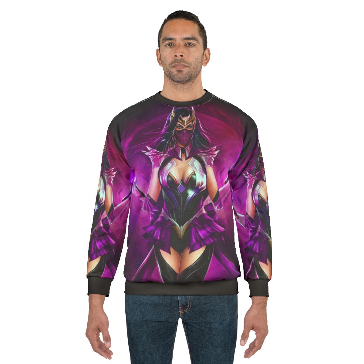 Moon Monster Sweatshirt for Mortal Kombat Anime Cosplay
