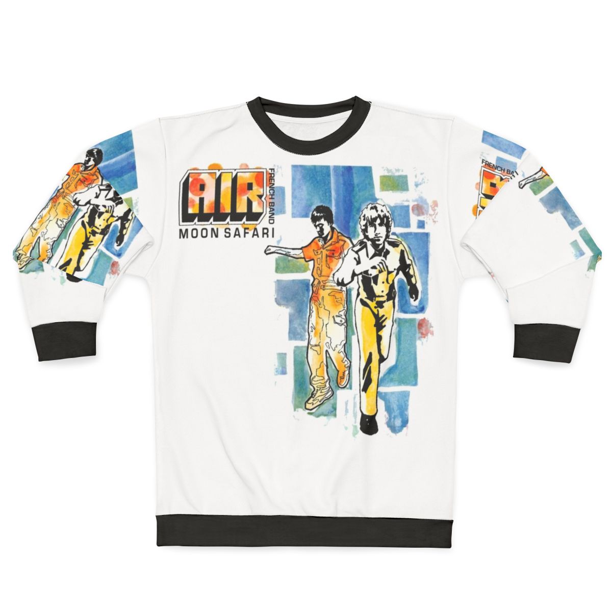 Moon Safari Sweatshirt Featuring Album Art Design