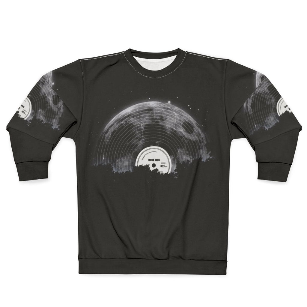 Cosmic Moon Song Sweatshirt - Vintage Inspired Space Apparel