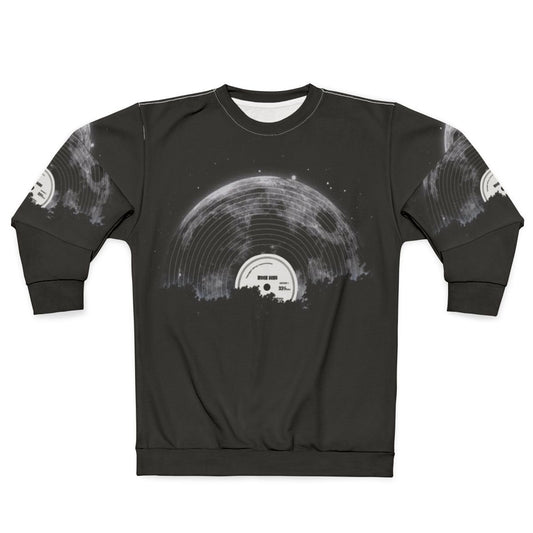 Cosmic Moon Song Sweatshirt - Vintage Inspired Space Apparel