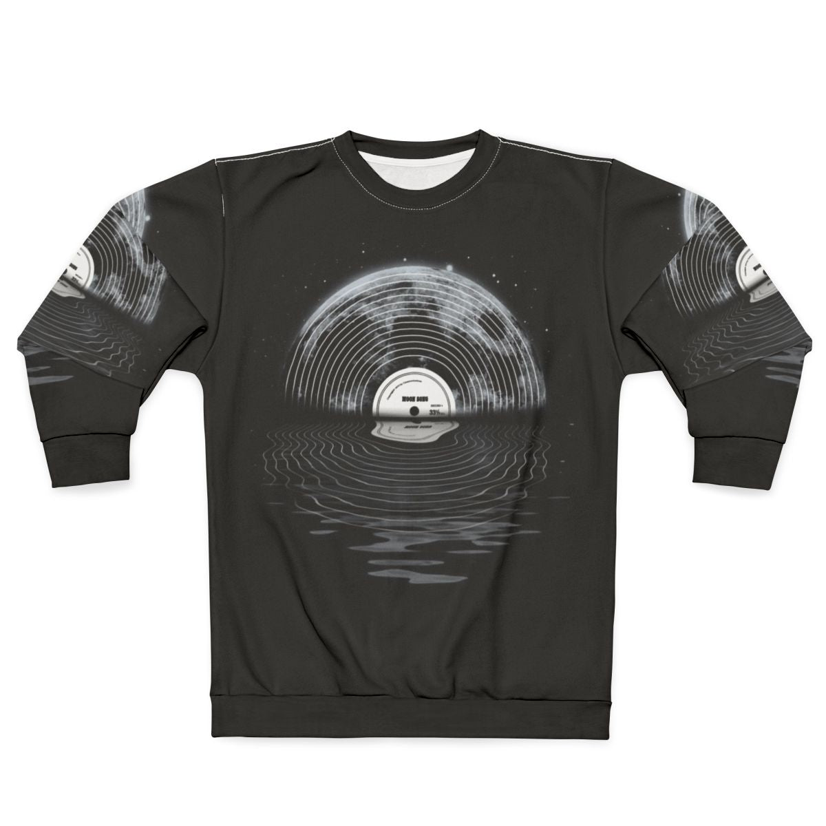 Moon Song Sweatshirt with Retro Space Inspired Design